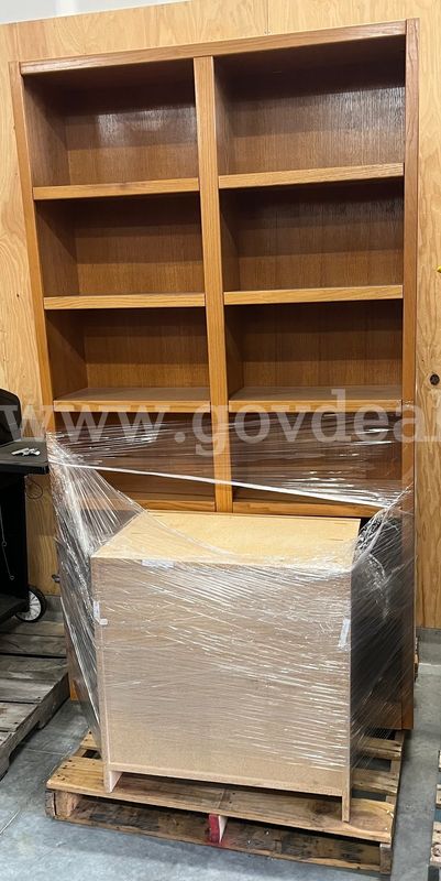 Large Book Shelf & Cabinet