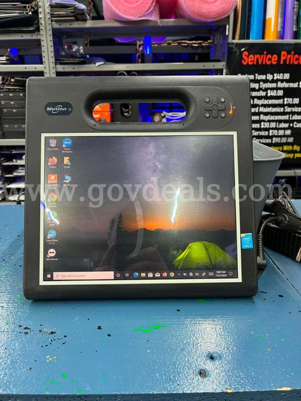 Lot of 4 Motion Touchscreen Windows 10 Tablets