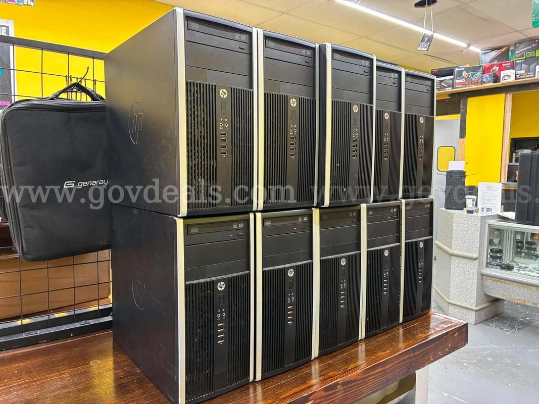 10 HP Pro Desktops Towers, Windows 10 Installed
