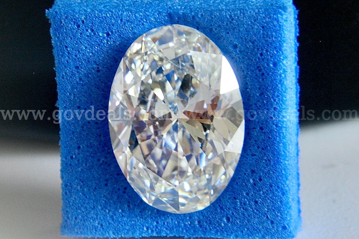 3.49 Carat Oval Lab Diamond IGI Certified