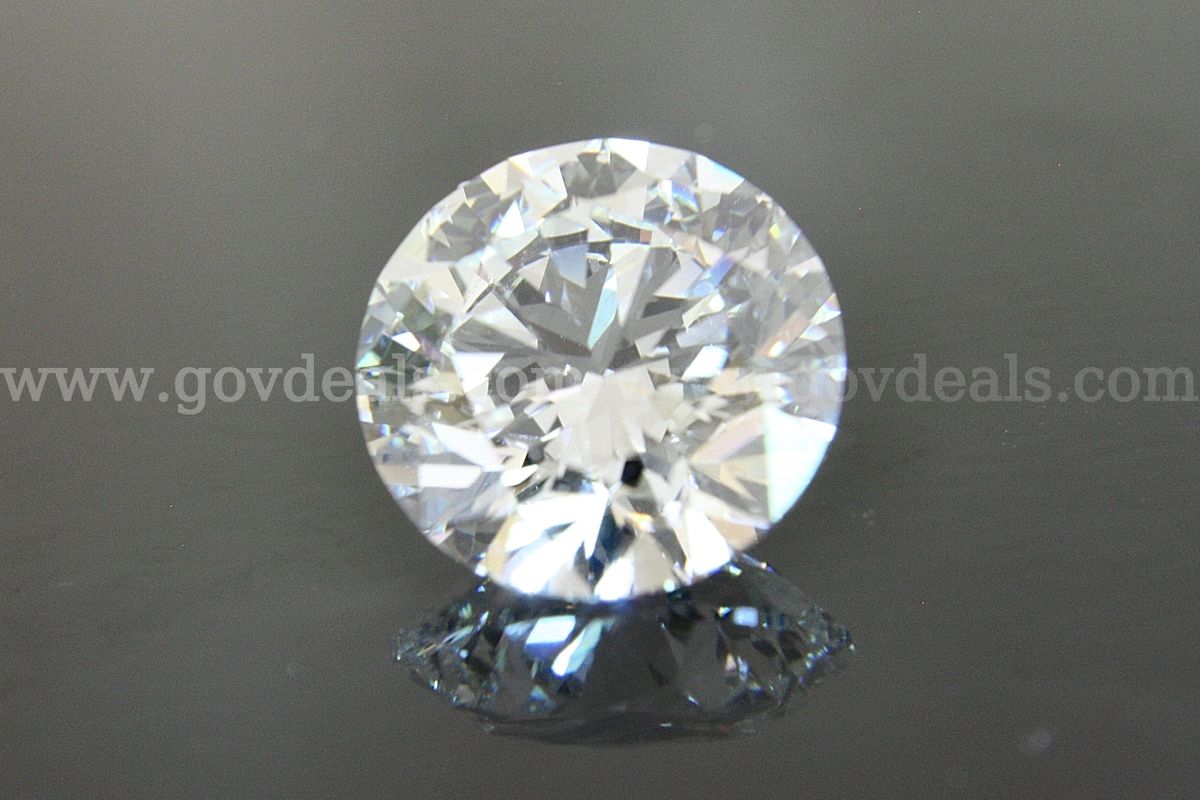 4.57 Carat Lab Grown Round Diamond IGI Certified