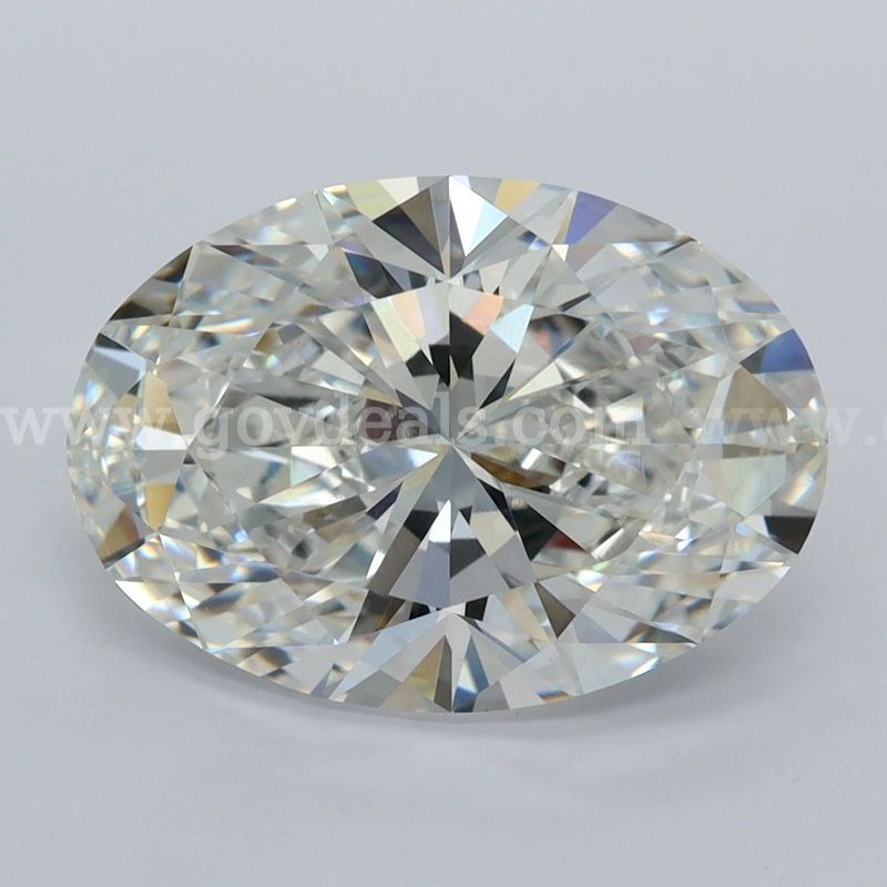 5.07 Ct IGI Oval Lab Diamond VVS