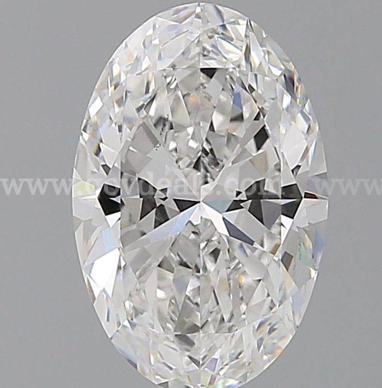 3.49 Carat Oval Lab Diamond IGI Certified