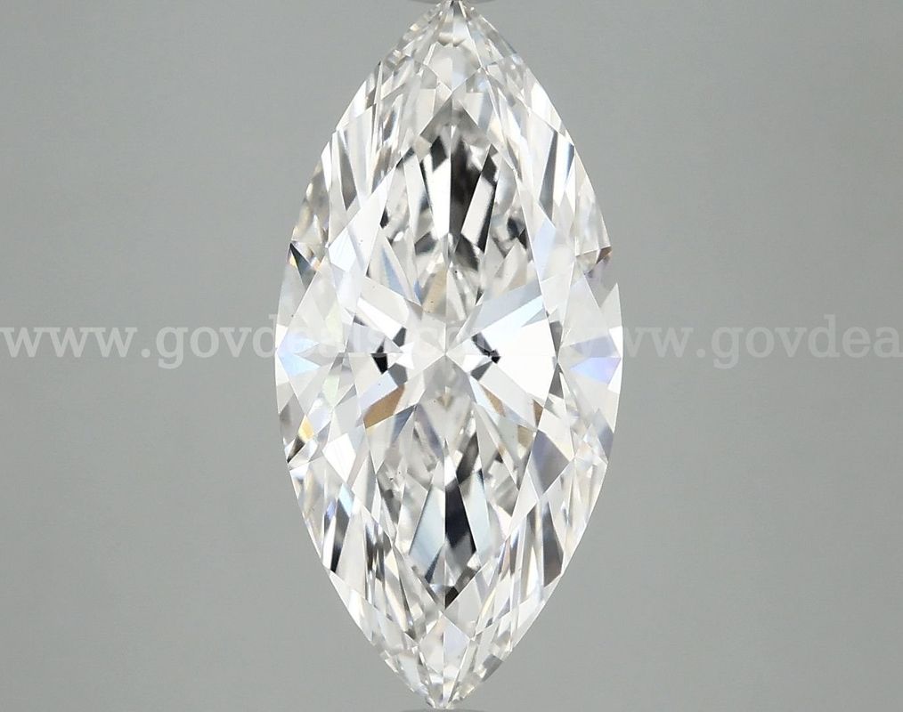 3.38 Carat Marquise Lab Diamond IGI Certified
