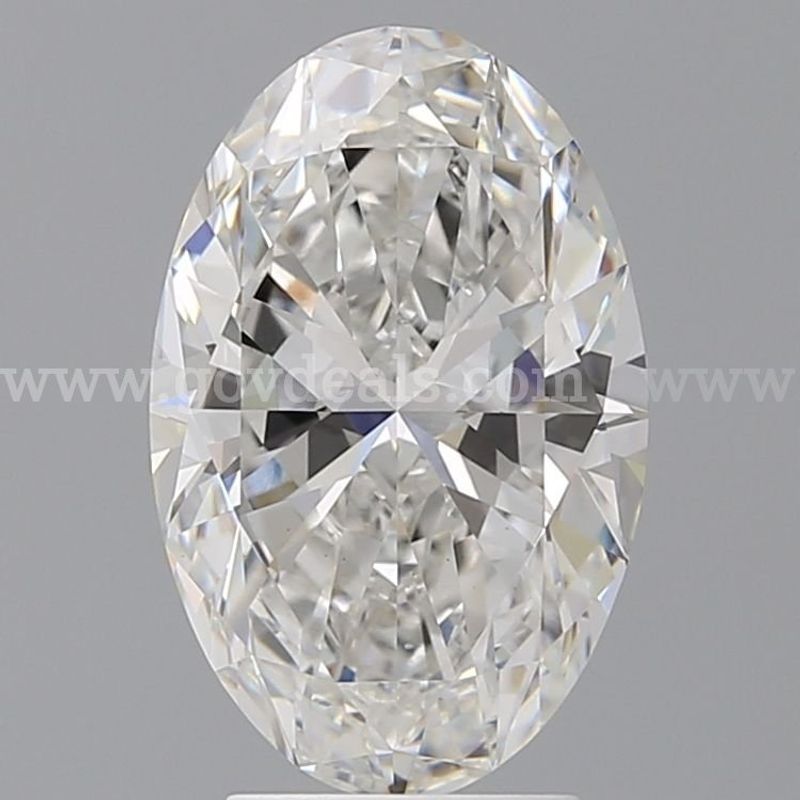 3.46 Carat Oval IGI Certified Lab Diamond
