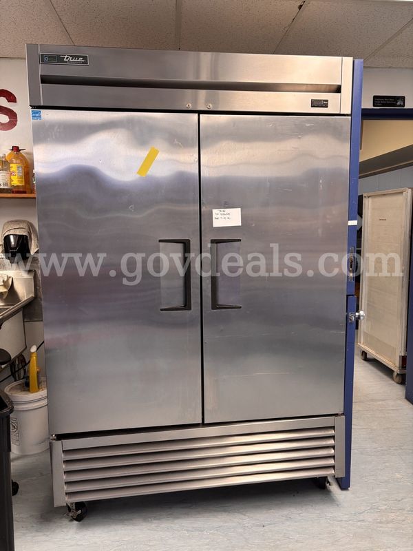 True T-49-HC Two-Door Commercial Reach-In Refrigerator