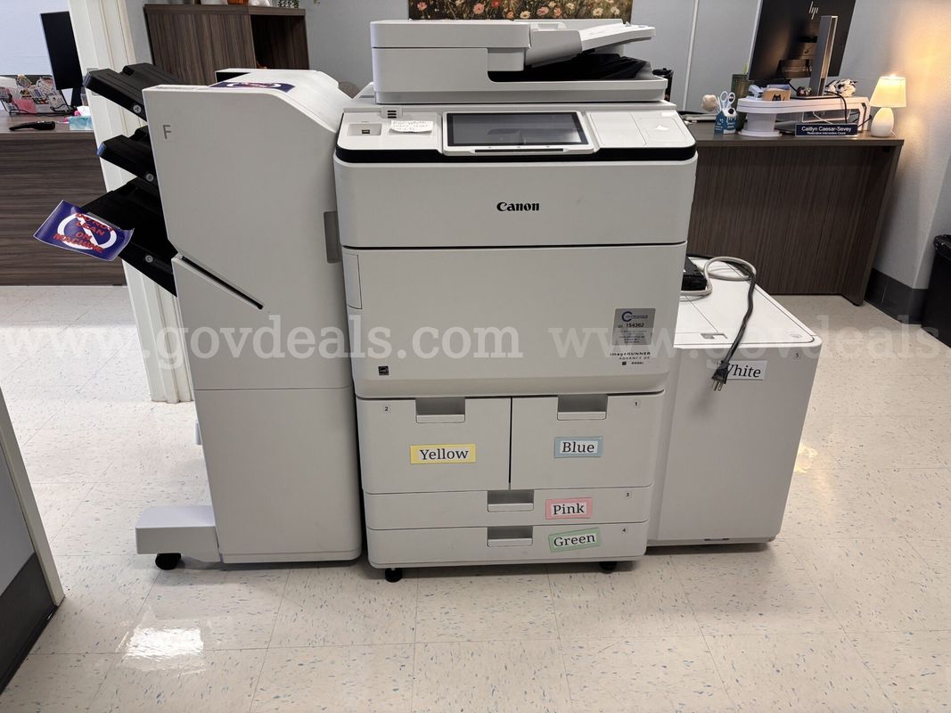 Canon imageRUNNER ADVANCE DX 8986i high-volume multifunction copier.