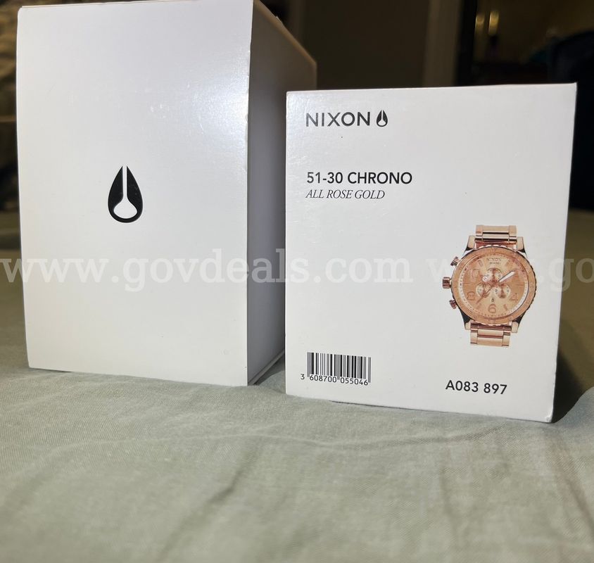 LOT of Ten (10) Nixon 51-30 CRONO Men's Watches