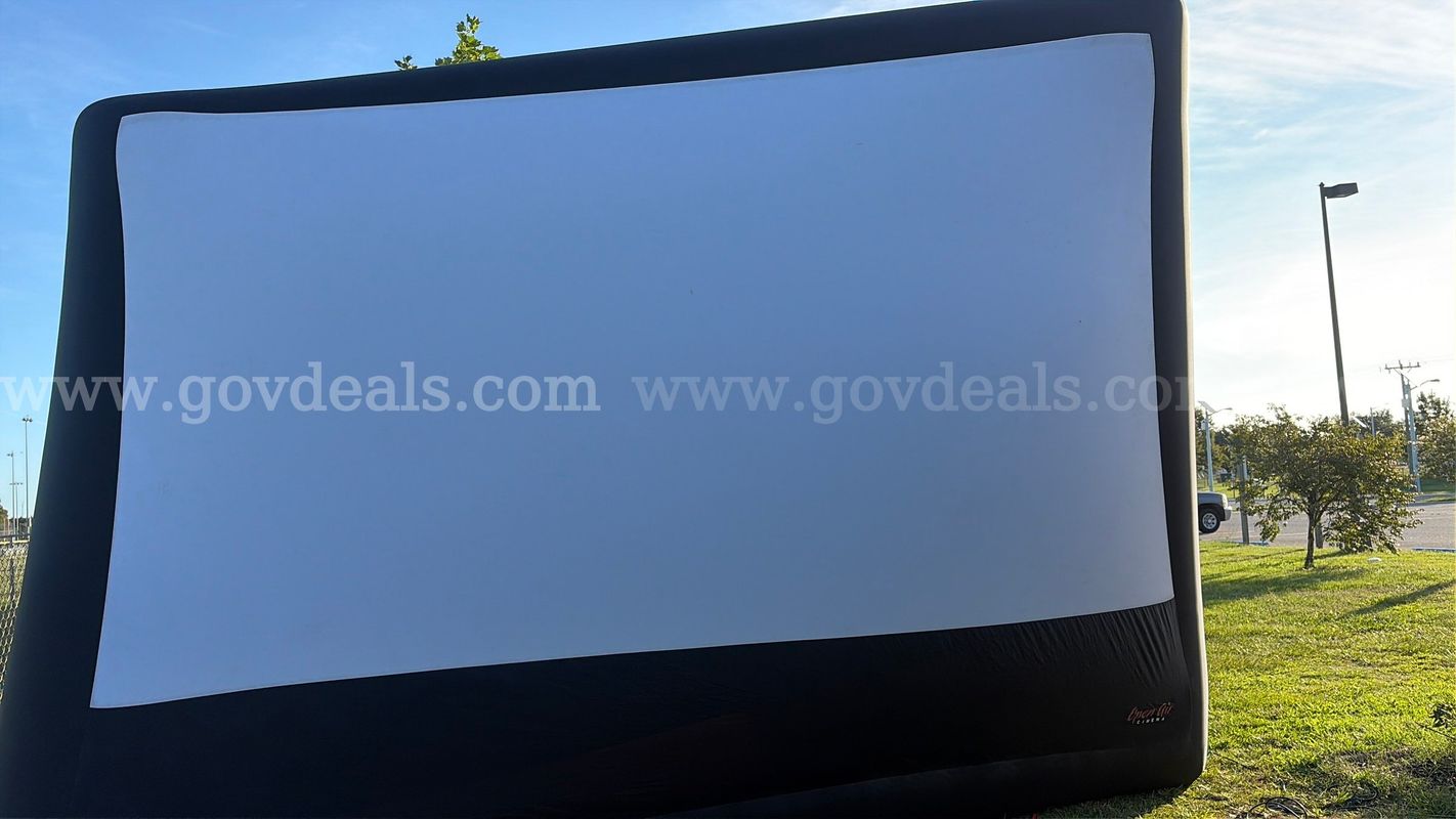 Complete Open Air Cinema 16' Outdoor Theater System (No Projector) – Audio & Screen Package!