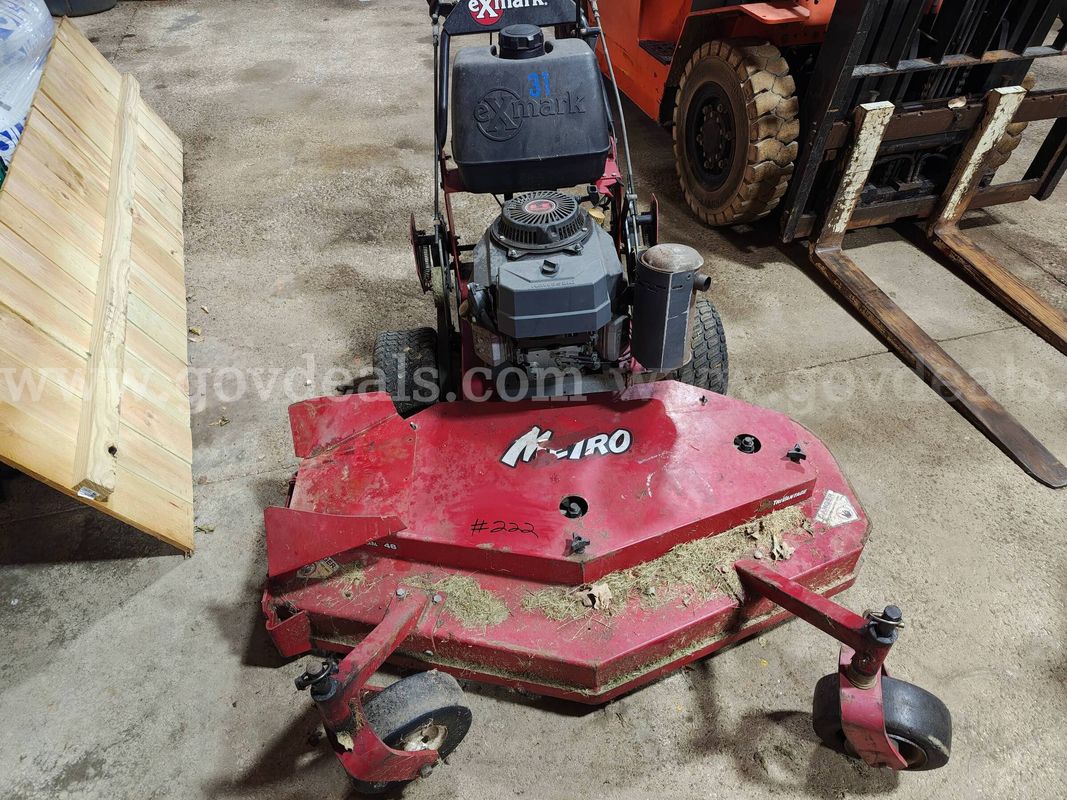 EX Mark Commercial walk behind mower