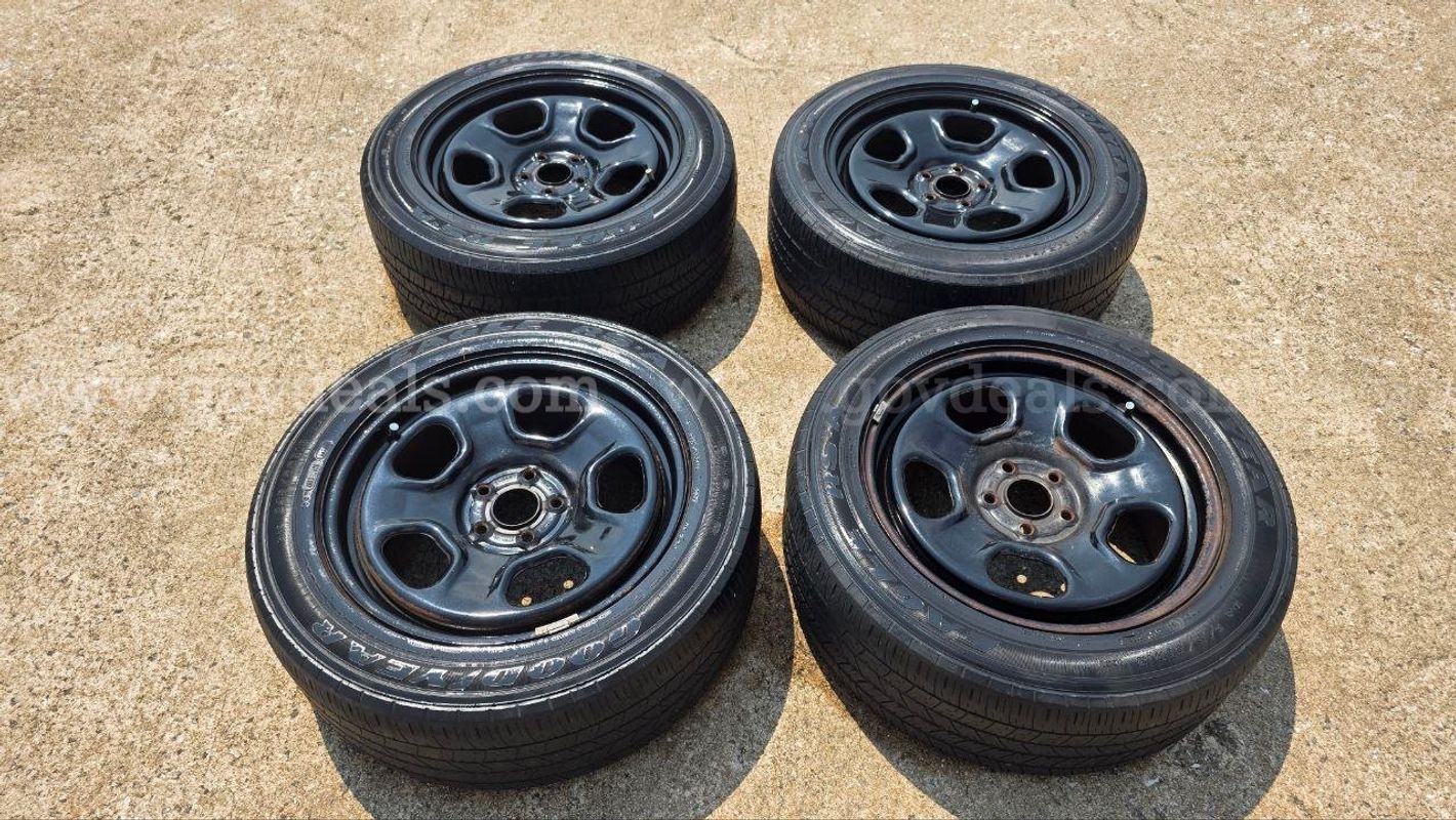 Full Set Of Police Interceptor Rims