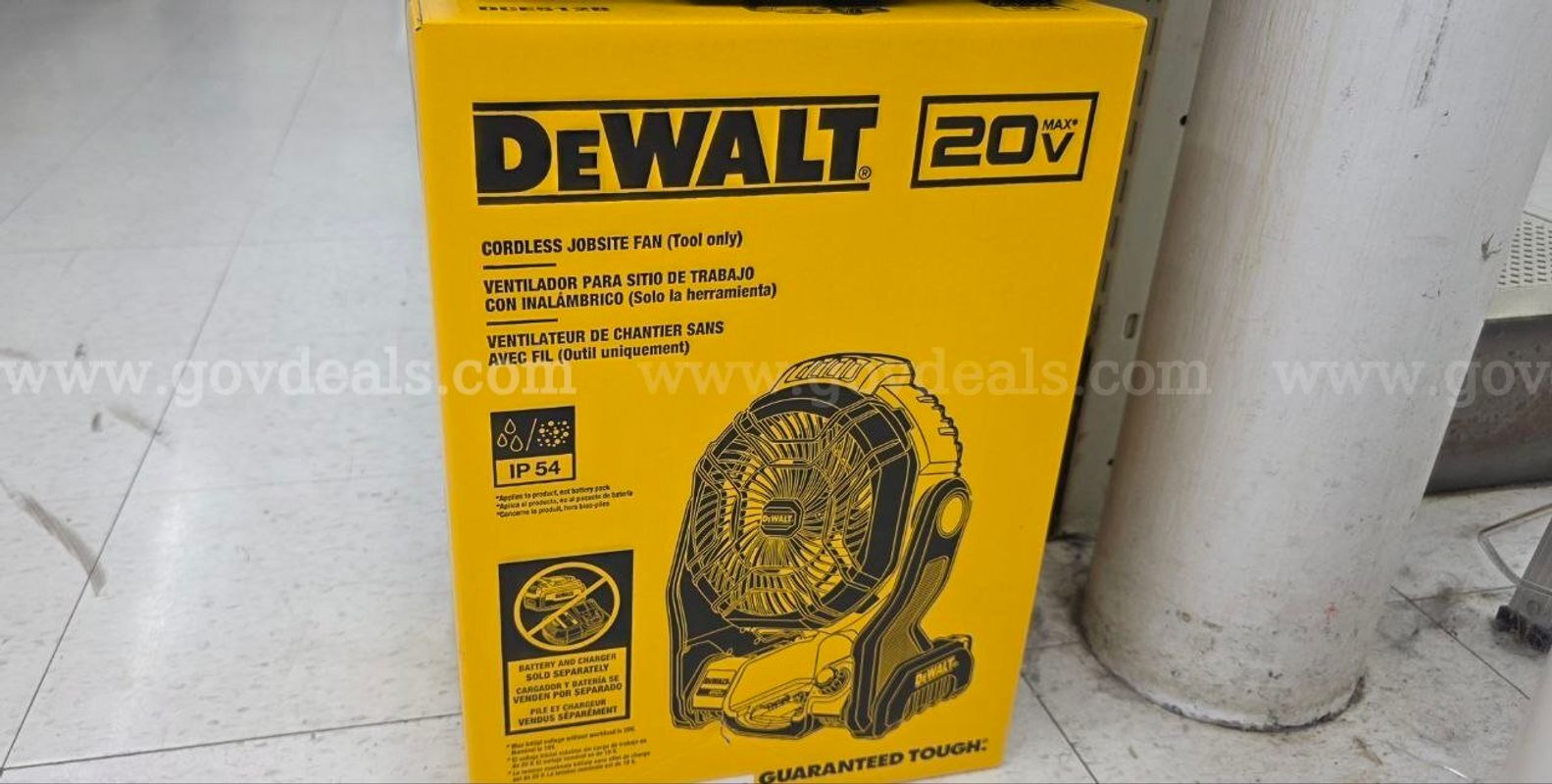 DEWALT Cordless Jobsite Fan (Tool Only)
