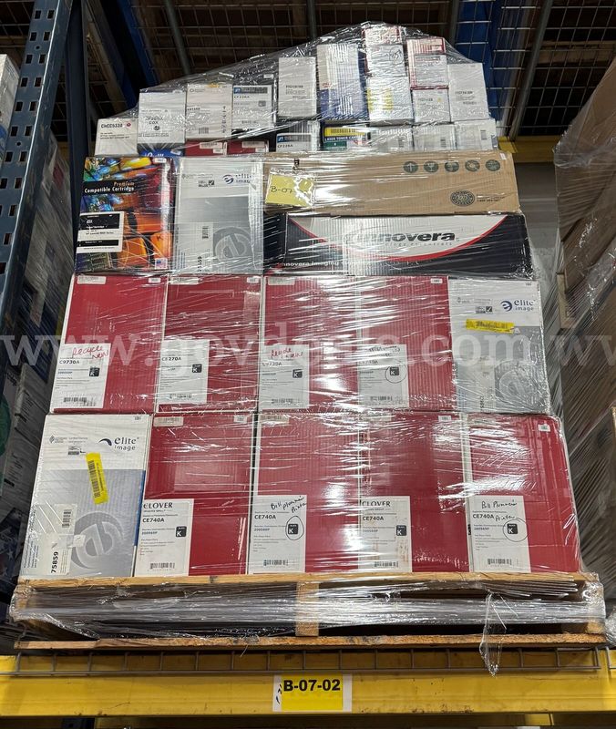 Mixed Lot of Compatible Toner Cartridges - 94 units