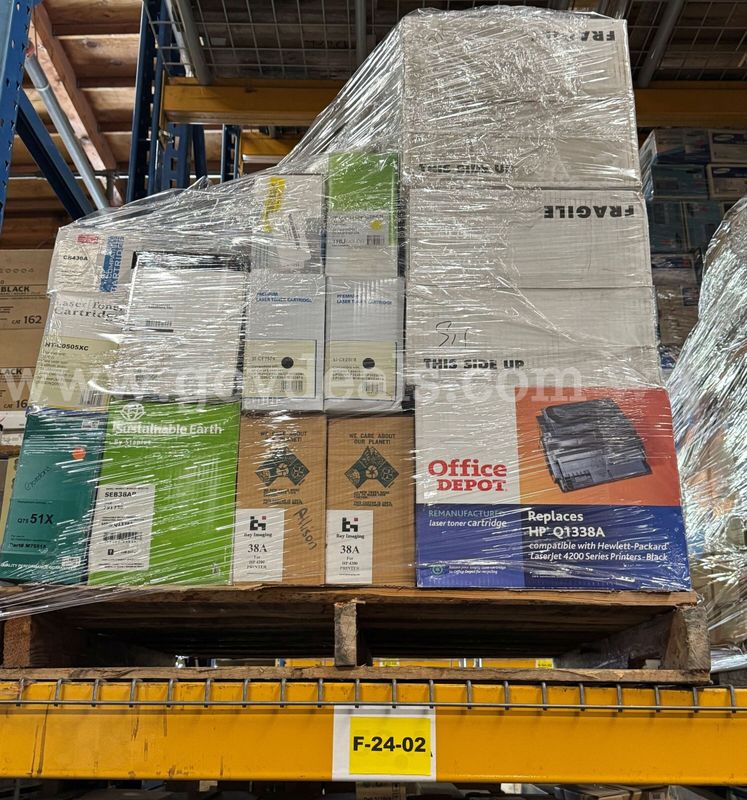 Mixed Lot of NEW Compatible Toner Cartridges - 60 units