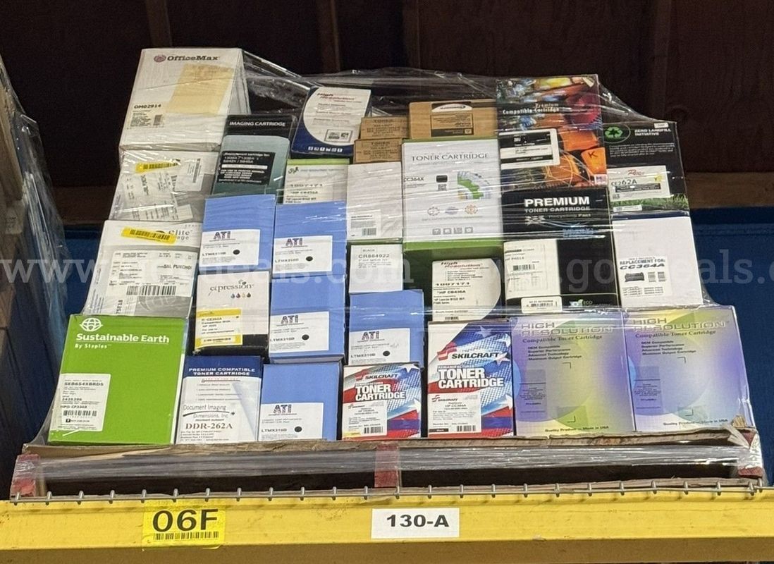 Mixed Lot of NEW Compatible Toner Cartridges - 79 units