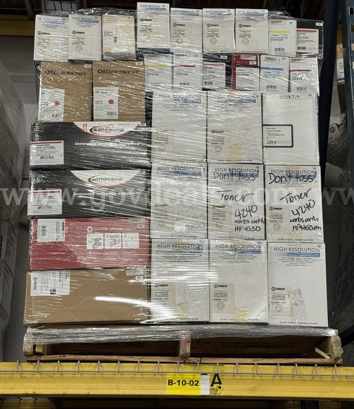 Mixed Lot of NEW Compatible Toner Cartridges - 70 units