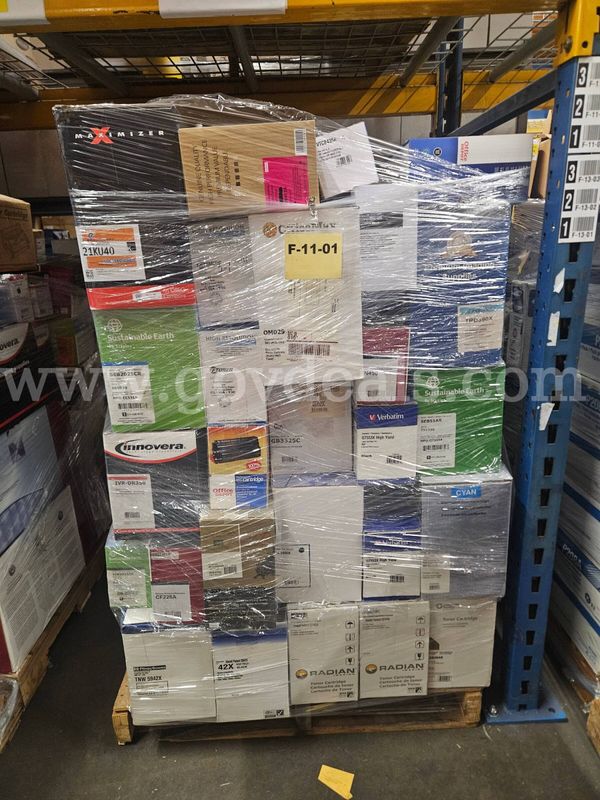 Mixed Lot of NEW Compatible Toner Cartridges - 47 units
