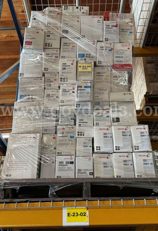 Mixed Lot of NEW Xerox Brand Compatible Toner Cartridges - 72 units