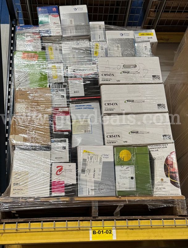 Mixed Lot of NEW Compatible Toner Cartridges - 81 units
