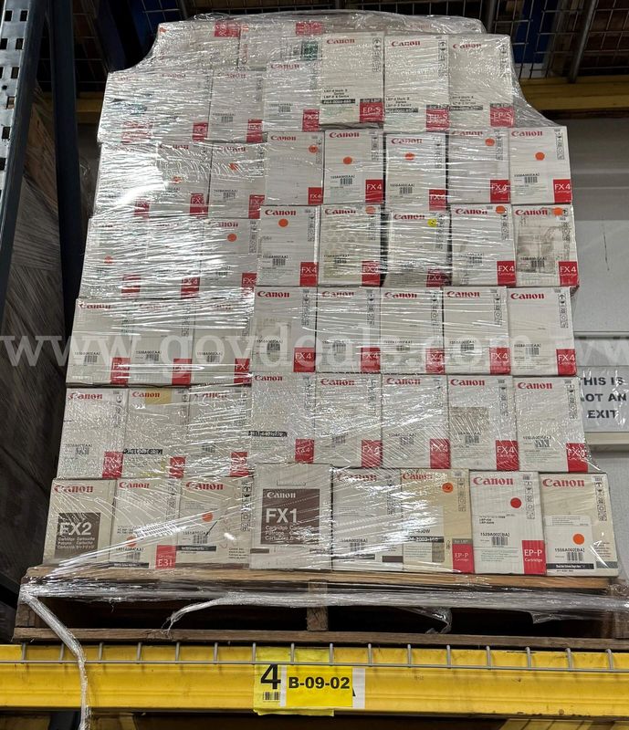 Mixed lot of New Genuine OEM Canon Toners and Drum Cartrdiges-127 Units