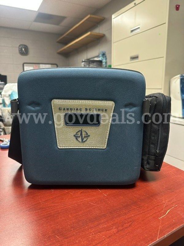 Cardiac Science AED Soft Cases with Defibrillation Electrodes and Ready Kit