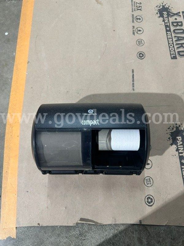 Georgia-Pacific Compact Toilet Paper Holder with Toilet Paper