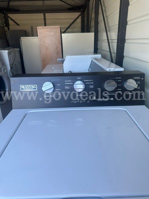 Maytag Commercial Washer - Few dents and scratches