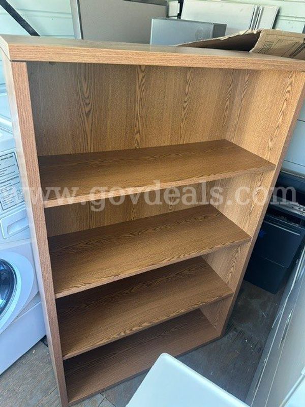 Brown Bookshelf - 4 Shelves