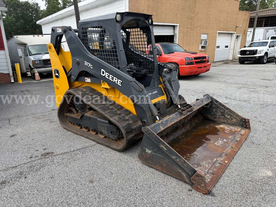 2017 John Deere 317G Compact Track Loader - 1,963 Hours - GP Bucket