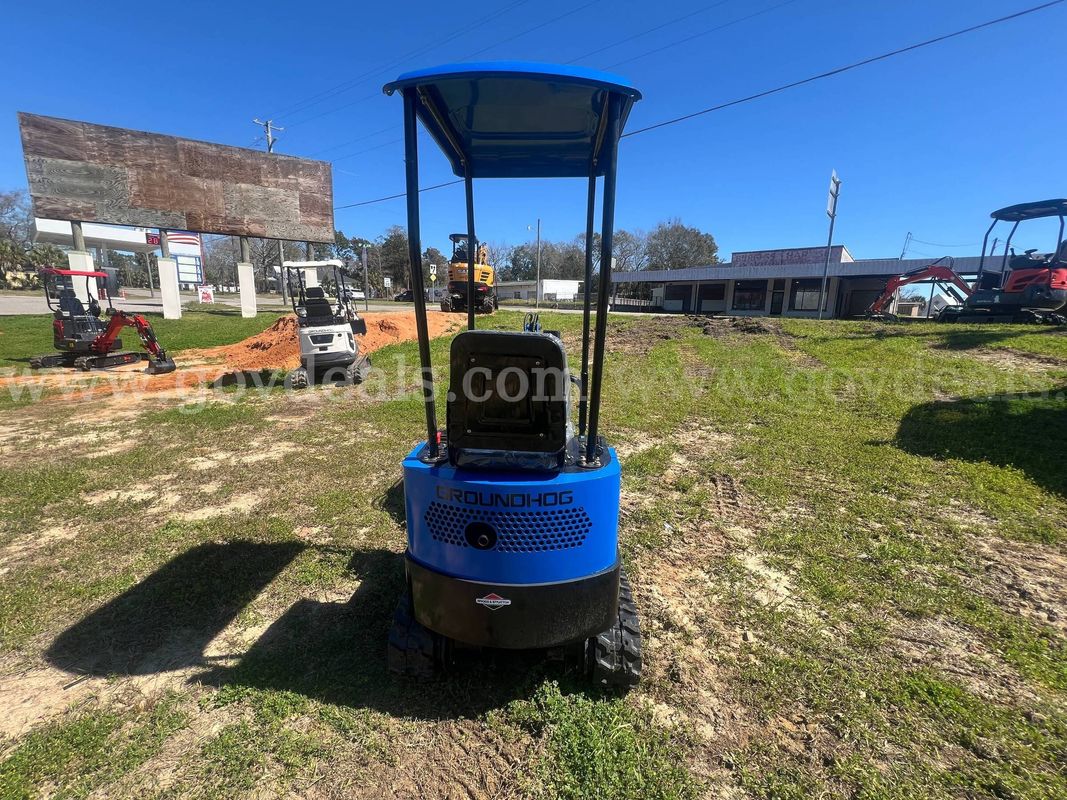 2025 ZH12G Groundhog 1 Ton Mini Excavator (BLUE)