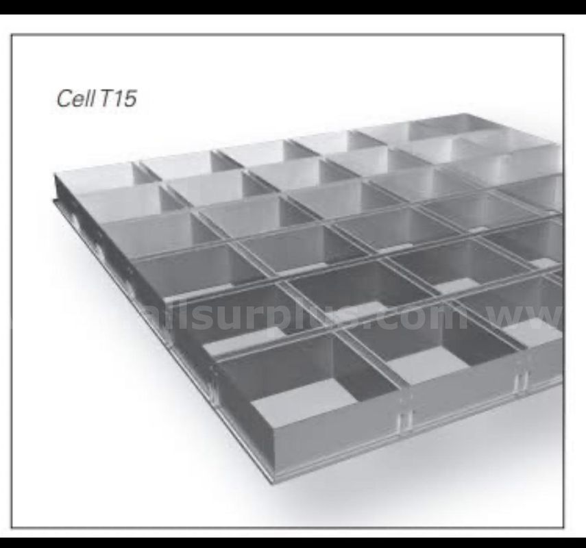 9,750 (Approx.) Panels, NEW Hunter Douglas/CertainTeed Open-Cell Aluminum Ceiling Panels – Full 53' Truck Load