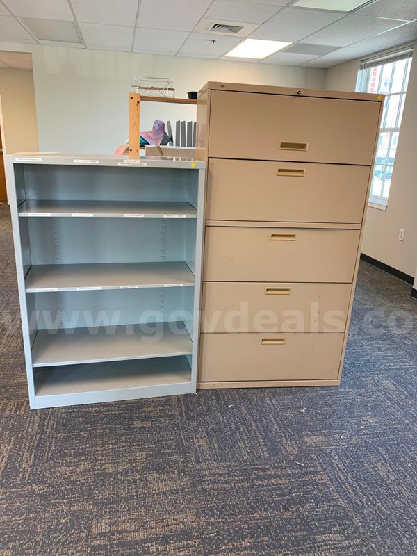 File cabinet & BOOK SHELF