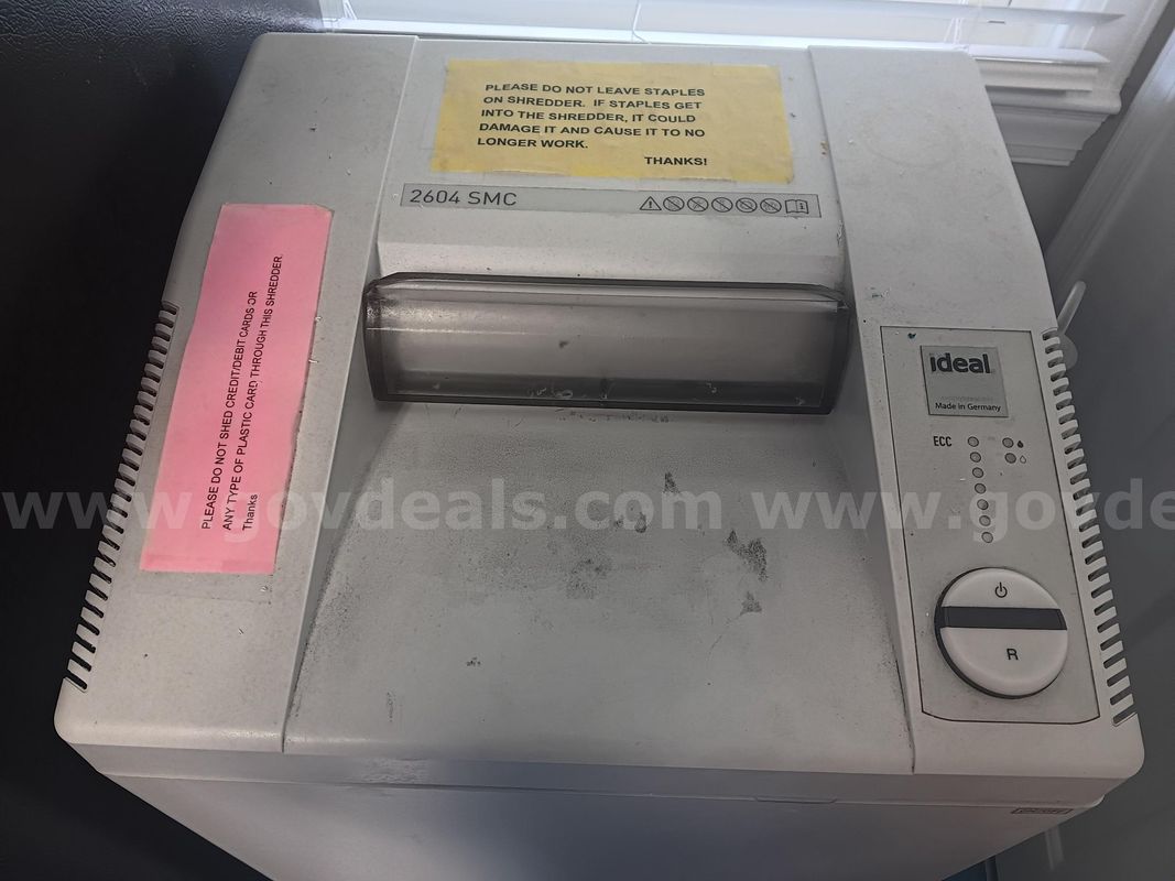Ideal 2604 Super Micro-cut Paper Shredder