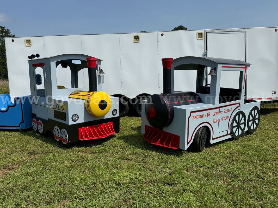 The Ultimate Trackless Train Business Package. Complete and Ready To Rent For Fast Cash Income.