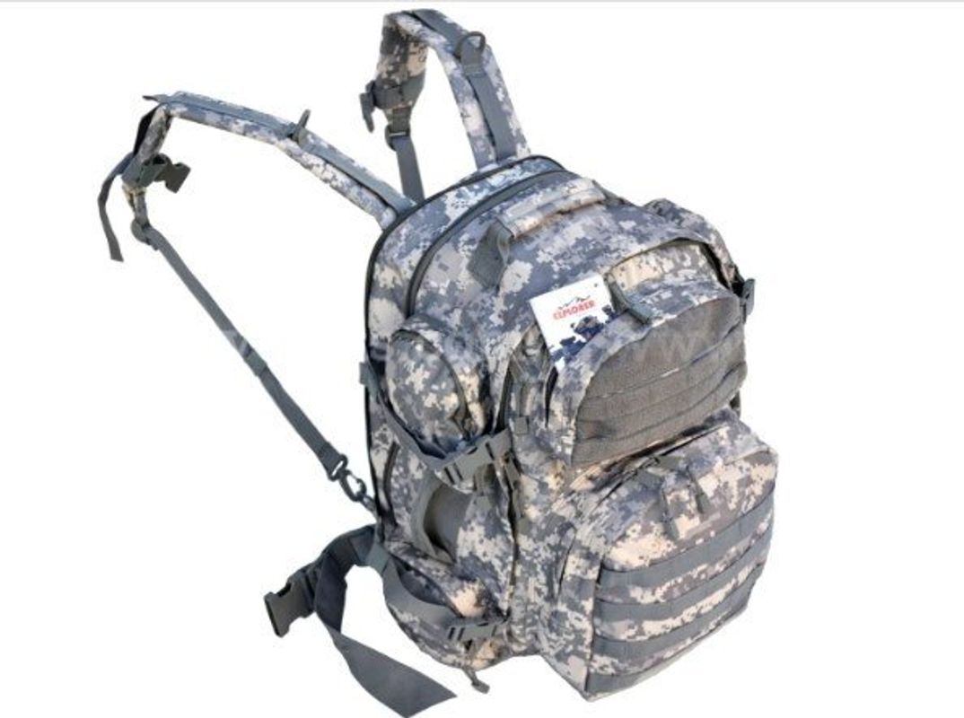 Explorer Deluxe Large Molle Tactical Backpack B6-(ACU) 5 PACK