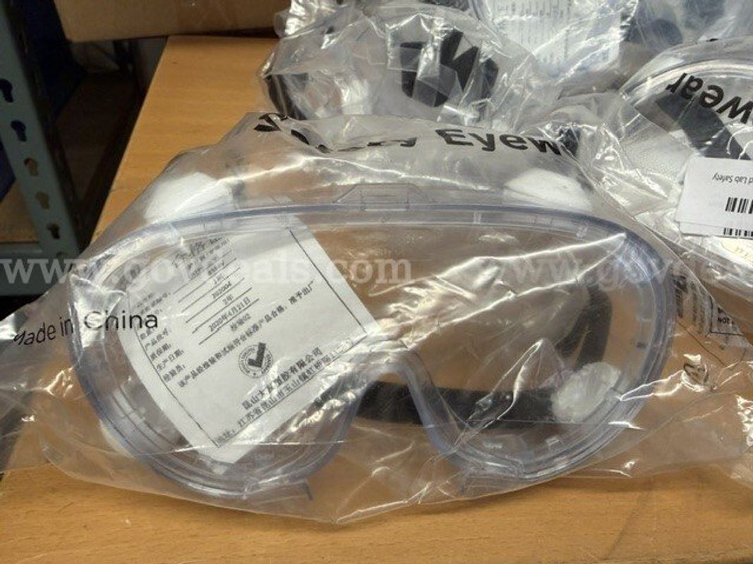 Security Pro USA Ant5 Safety Goggles Anti Scratch & Anti(Clear)-20 pack