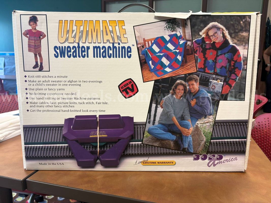 The Ultimate Sweater Machine