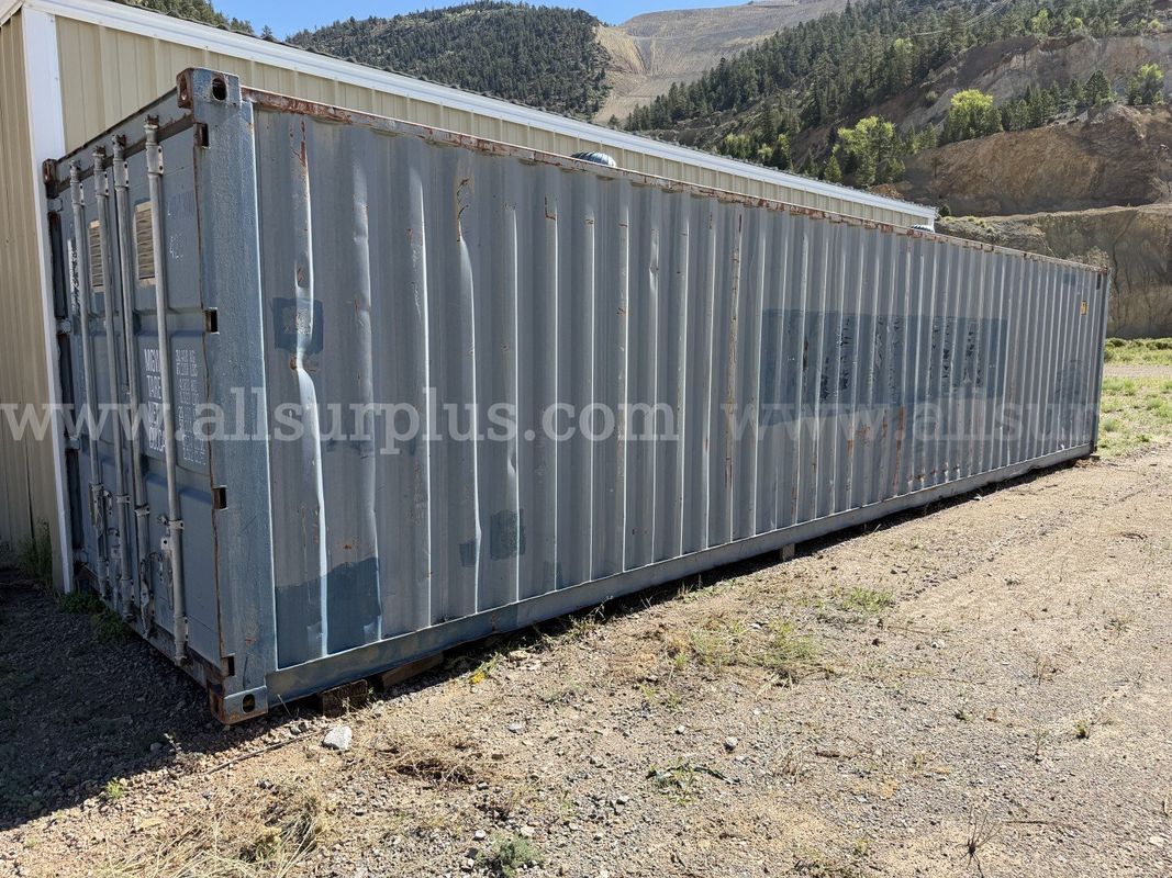 Shipping Container 40ft x 8.5ft x 8ft, With Contents, Qty 1.