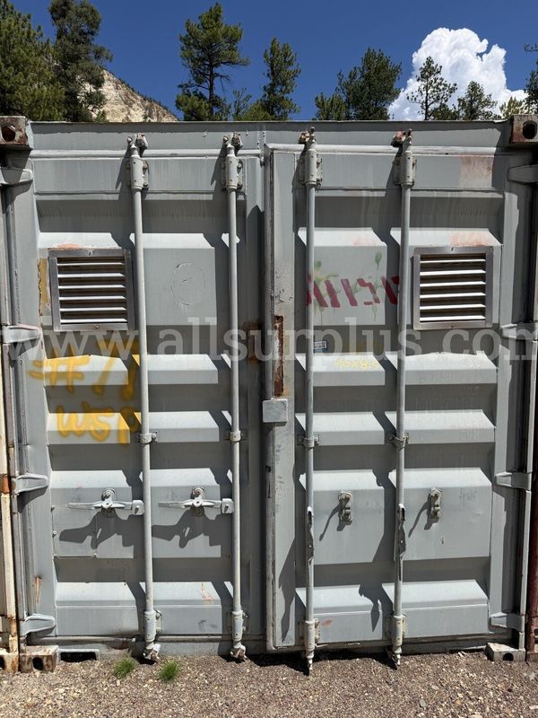 Shipping Container 40ft x 8.5ft x 8ft, With Contents, Qty 1.