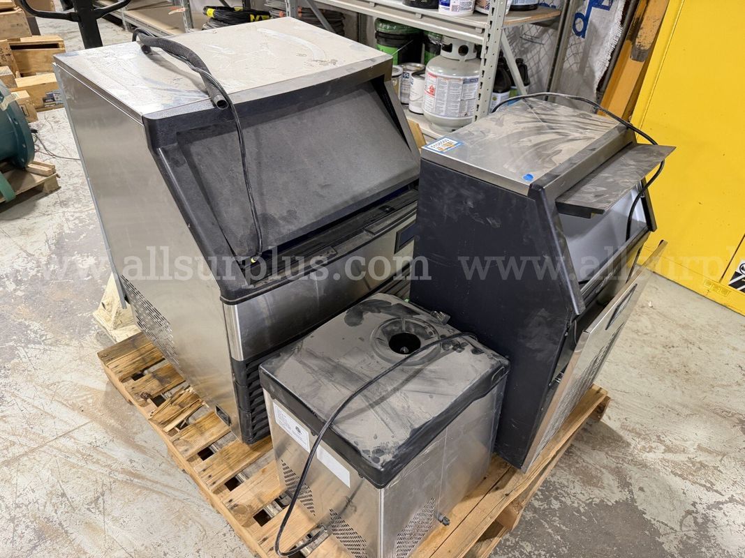 Ice Makers Qty3, Portable Warehousing Stairs, Air Conditioner Qty1, Electrical Heater and Port A Cool, Dayton, Qty 3 Pcs