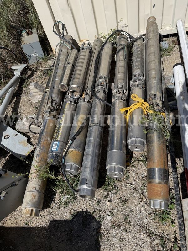 Electric Submersible Pumps and Motors, Valves, Lift Table, Copper Piping and Misc MRO, 1 Lot