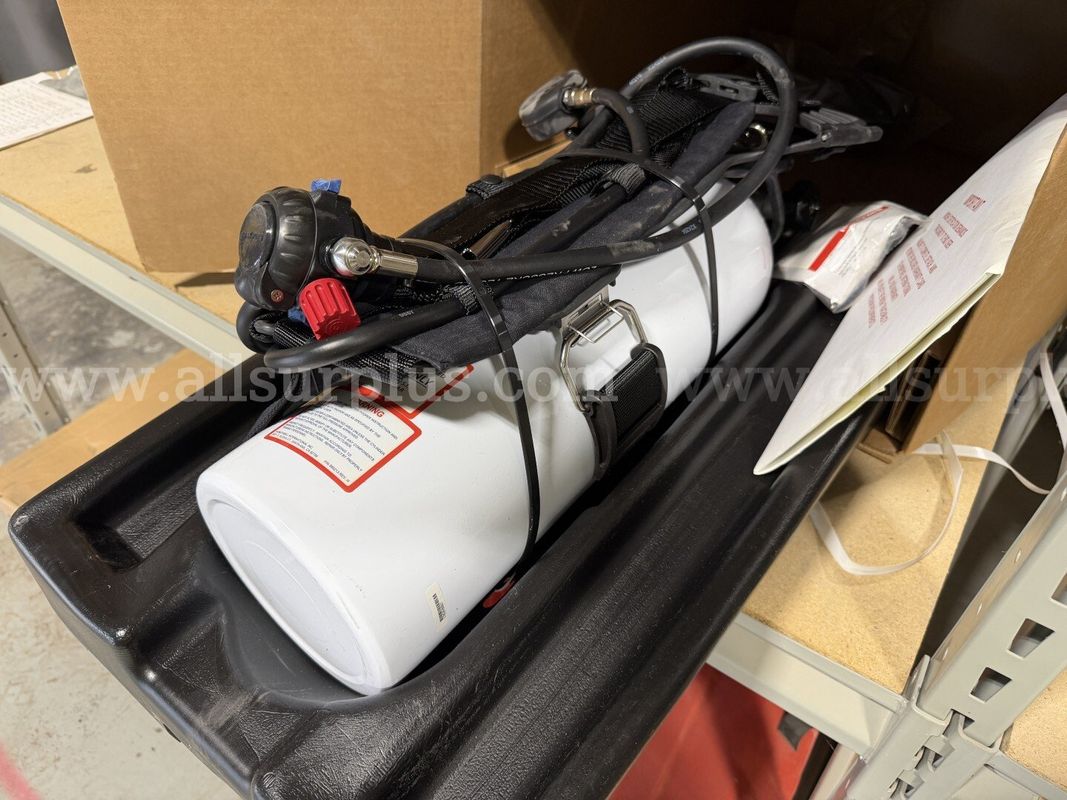 SCBA, Honeywell Survivair Cougar, Unused, Qty 4 Units