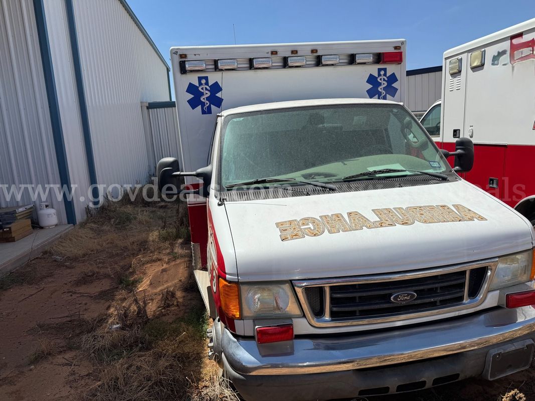 2008 Ford Econoline Ambulance