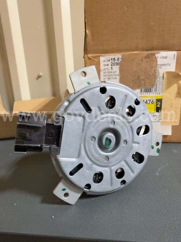 GM Genuine 20903476 / ACDelco 15-81698 Engine Cooling Fan Motor – New