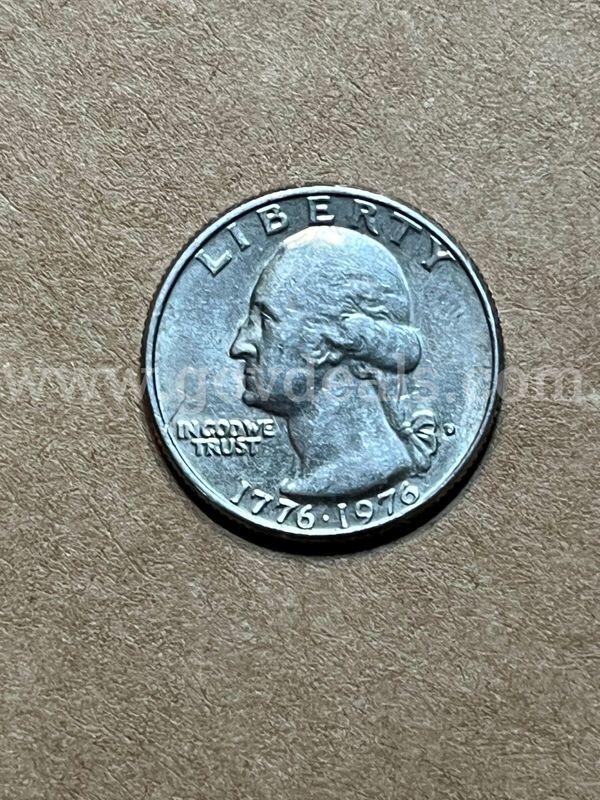Error bicentennial quarter