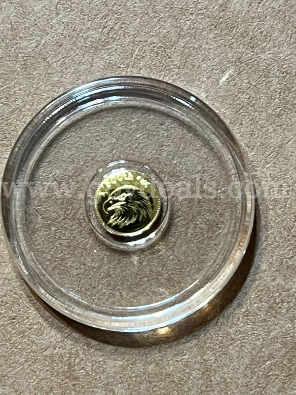 1/500th oz. .999 gold