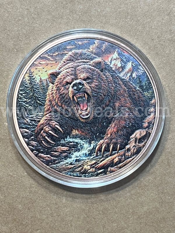 5 oz. Copper Grizzly