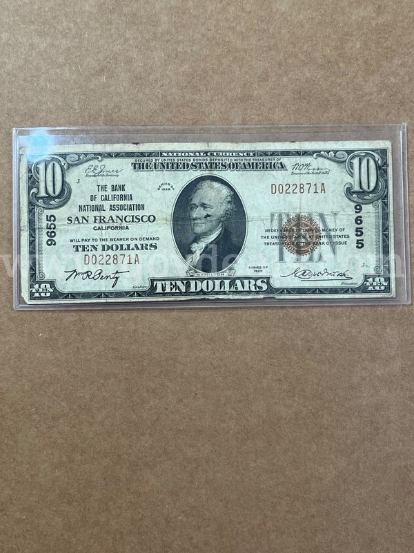 1929 $10