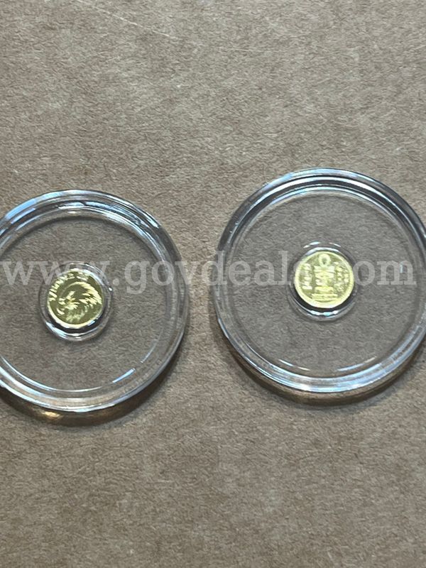 Two 1/500th oz. Gold