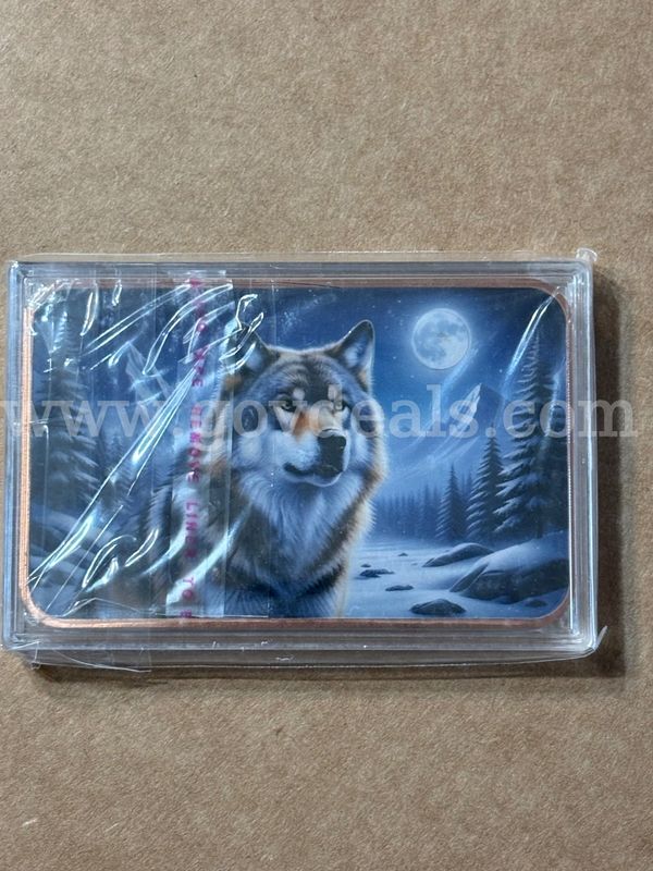 5oz. Copper wolf